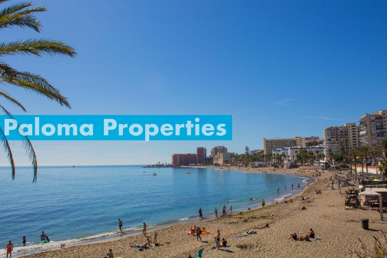 2Bdr Sunny Apartment With Pool And Private Parking In Benalmádena Eksteriør billede