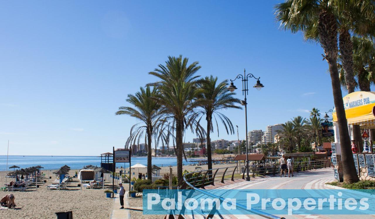 2Bdr Sunny Apartment With Pool And Private Parking In Benalmádena Eksteriør billede
