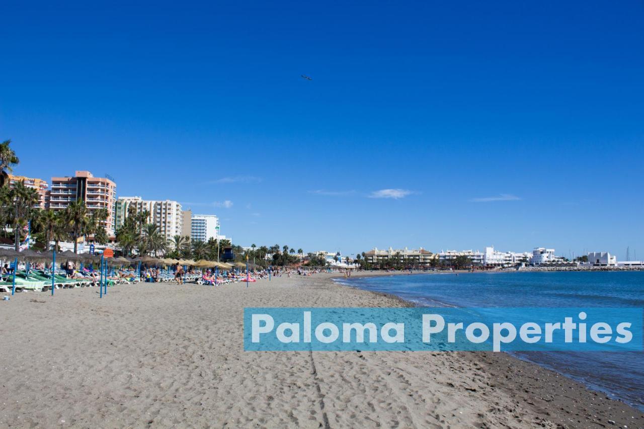 2Bdr Sunny Apartment With Pool And Private Parking In Benalmádena Eksteriør billede